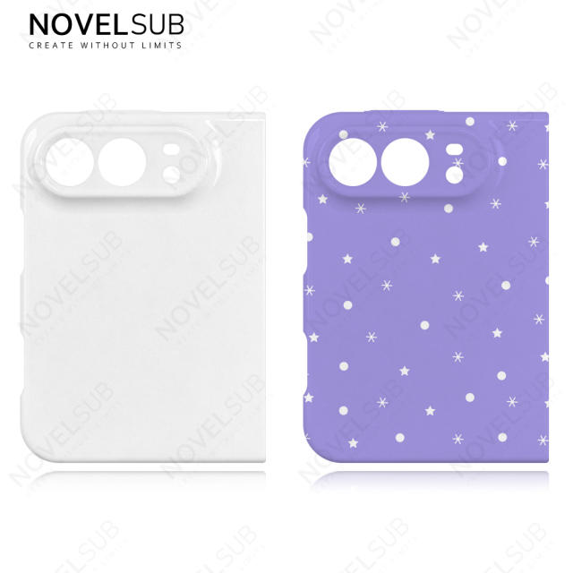 NOVELSUB For Iphone Duo Sublimation Blank 3D Hard Film / 3D 2in1 Film / 3D 2in1 Magnetic Film Phone Cases for 3D Film Printing Custom DIY 3D Phone Covers