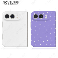 NOVELSUB For Iphone Duo Sublimation Blank 3D Hard Film / 3D 2in1 Film / 3D 2in1 Magnetic Film Phone Cases for 3D Film Printing Custom DIY 3D Phone Covers