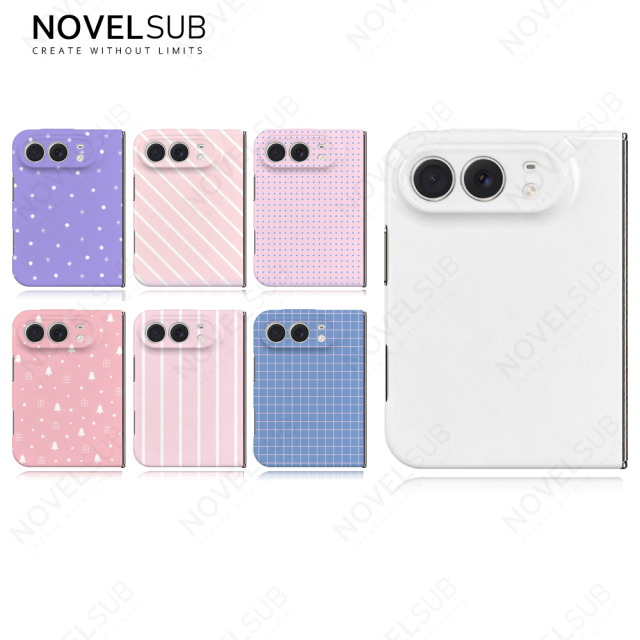 NOVELSUB For Iphone Duo Sublimation Blank 3D Hard Film / 3D 2in1 Film / 3D 2in1 Magnetic Film Phone Cases for 3D Film Printing Custom DIY 3D Phone Covers