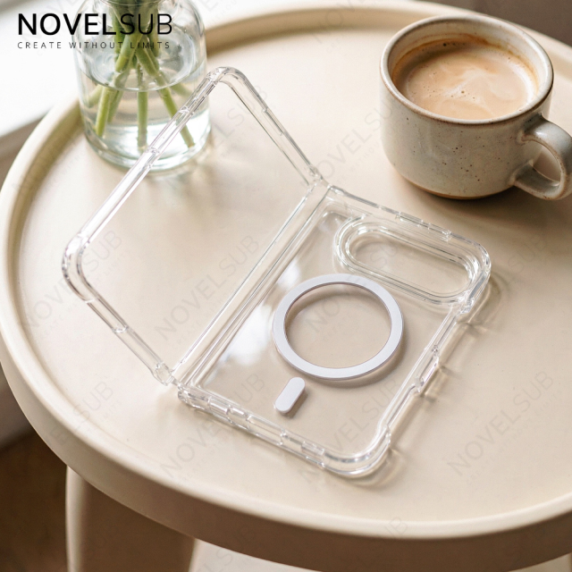 NOVELSUB High-quality Bayer Material High-transparency 2in1 TPU+Acrylic Phone Case | Ready To Use Transparent Phone Covers for Iphone Series