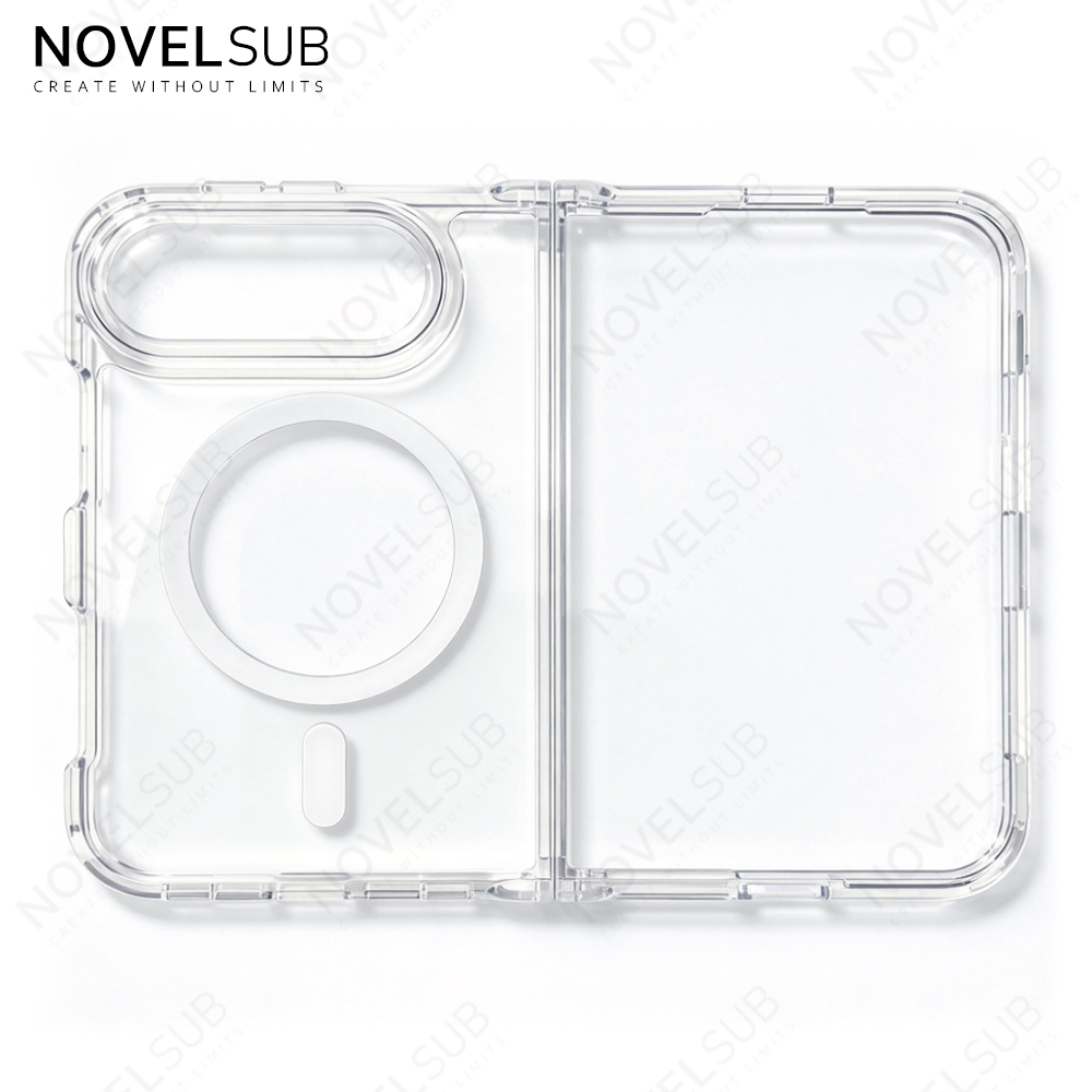 NOVELSUB High-quality Bayer Material High-transparency 2in1 TPU+Acrylic Phone Case | Ready To Use Transparent Phone Covers for Iphone Series