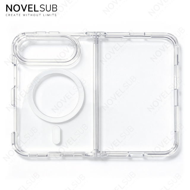 NOVELSUB High-quality Bayer Material High-transparency 2in1 TPU+Acrylic Phone Case | Ready To Use Transparent Phone Covers for Iphone Series
