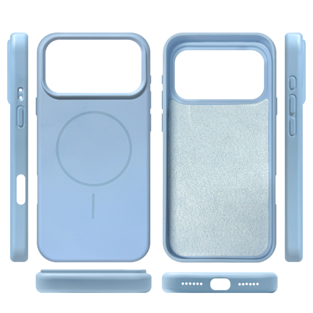 NOVELSUB New Fashion Coloful Soft Silicone Magnetic Phone Cases for iphone 15-17 Series | Ready to Use Phone Cases With Inner Lining & Magnetic Grip