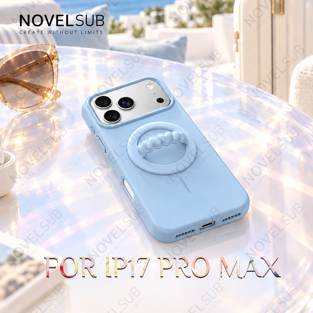NOVELSUB New Fashion Coloful Soft Silicone Magnetic Phone Cases for iphone 15-17 Series | Ready to Use Phone Cases With Inner Lining & Magnetic Grip