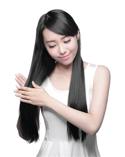 Jet Black #1 Real Hair Clip in Extensions Clip Hair Extension 