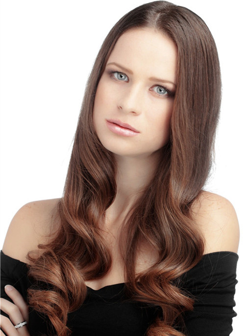 Chestnut Brown #6 Buy Clip in Hair Extensions 