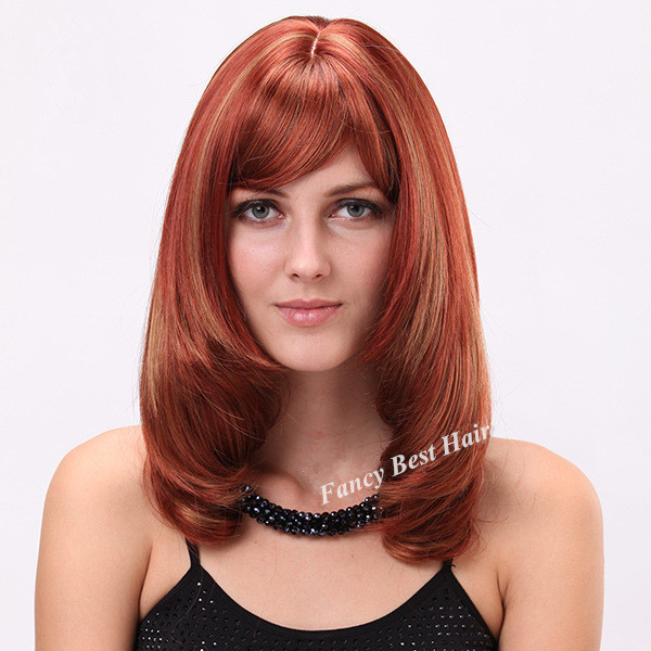 Medium Length Frontal Lace Wigs