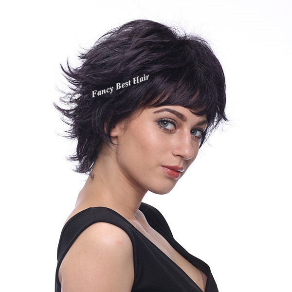 Short Hair Full Lace Wigs