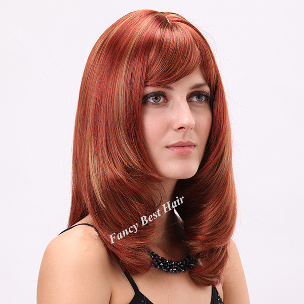 Medium Length Frontal Lace Wigs