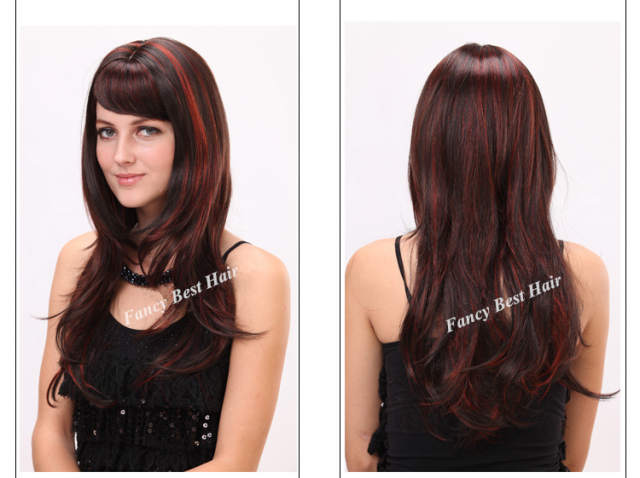 Medium Length Frontal Lace Wigs