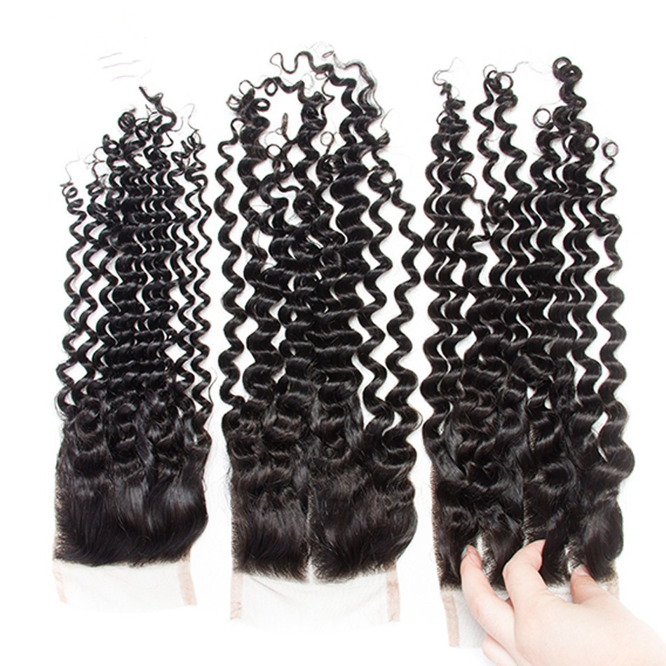 Deep Wave Hair 5X5 Swiss Lace Closure