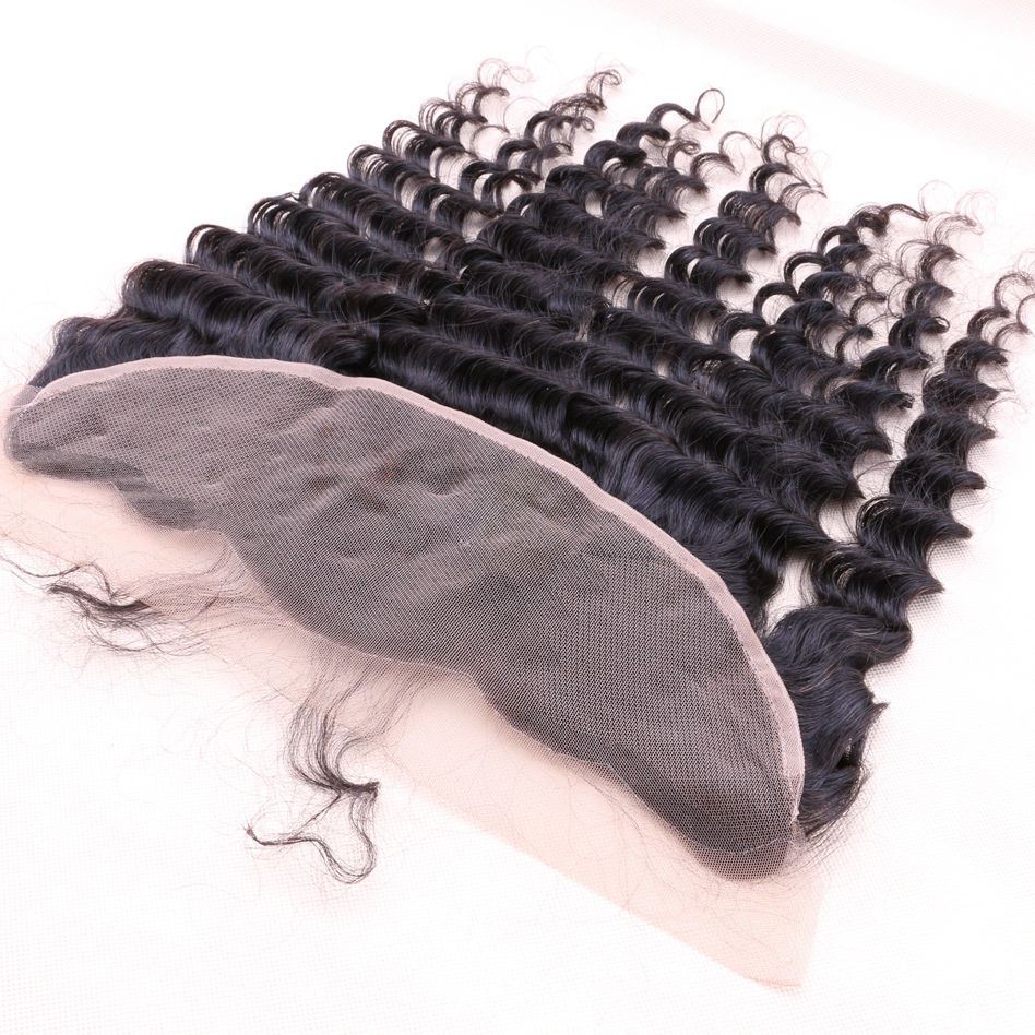 Deep Wave Hair 13X4 Swiss Lace Closure