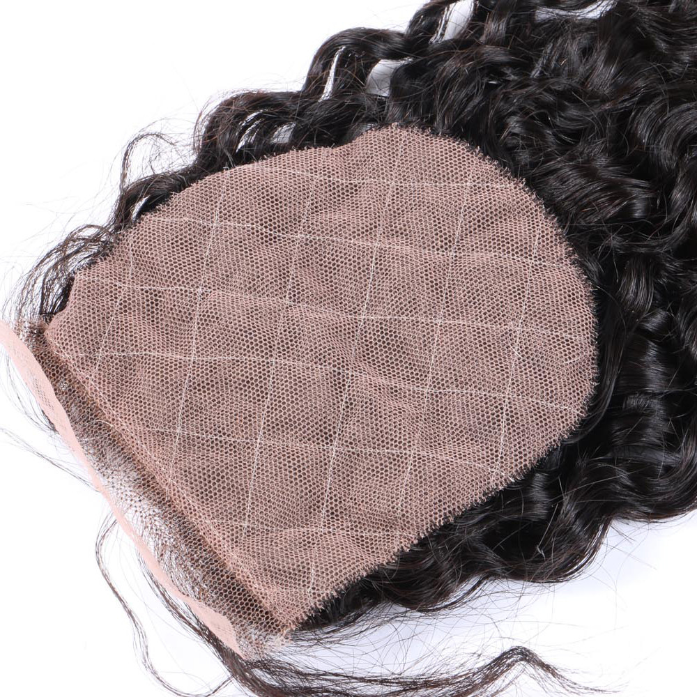Straight Hair 4X4 Silk Base Lace Closure