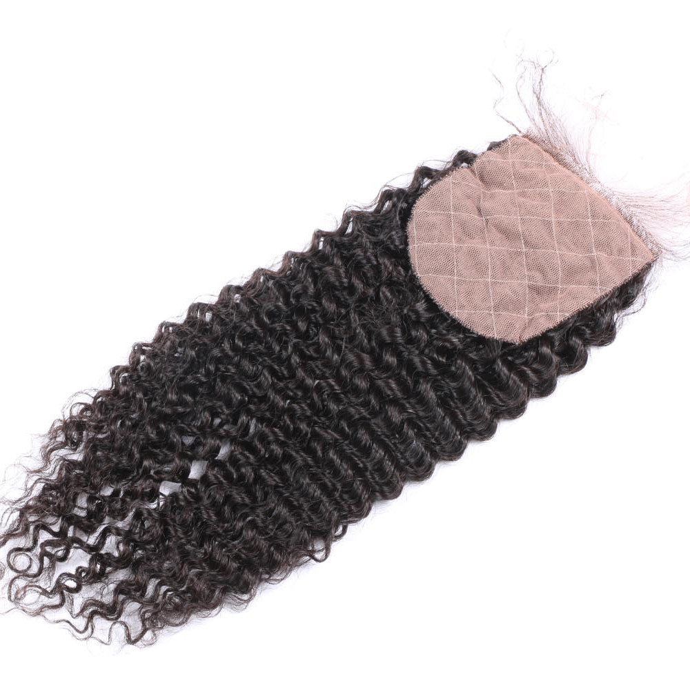 Straight Hair 4X4 Silk Base Lace Closure