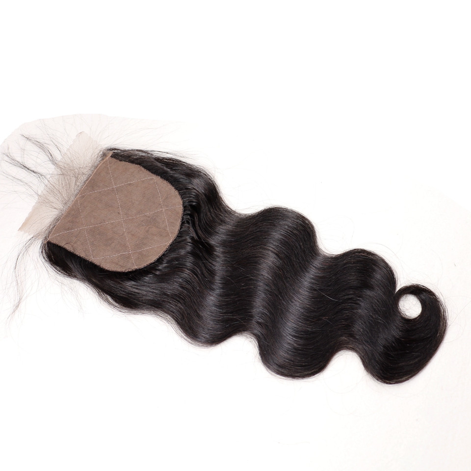 Straight Hair 4X4 Silk Base Lace Closure