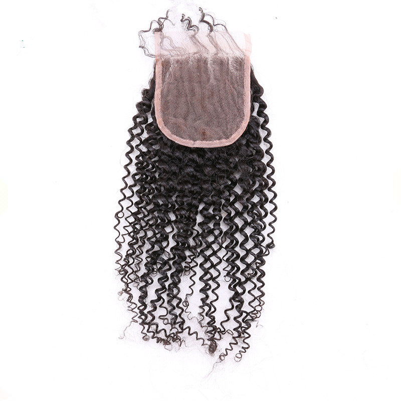 Straight Hair 4X4 Silk Base Lace Closure