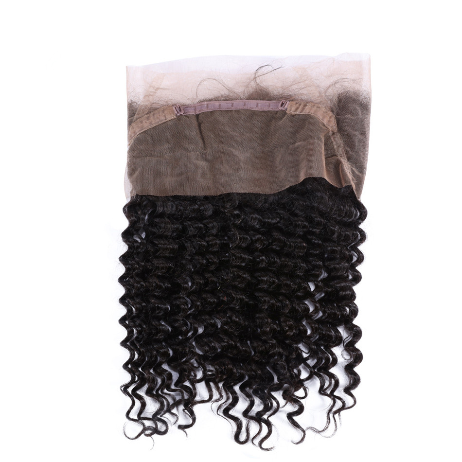 Deep Wave Hair 360 Swiss Lace Closure