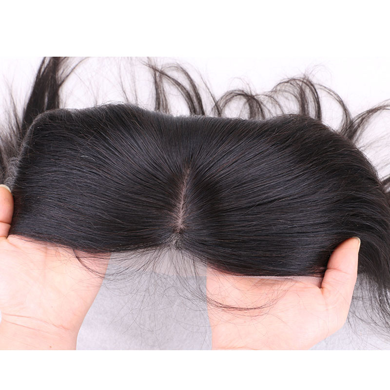 Straight Hair 13X4 Silk Base Lace Closure