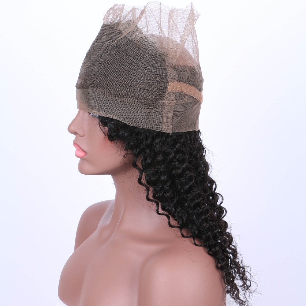 Deep Wave Hair 360 Swiss Lace Closure