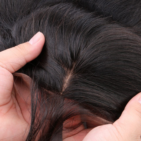Straight Hair 13X4 Silk Base Lace Closure