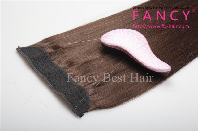 Darkest Brown Hair Extensions  #2 Halo Hair Extensions