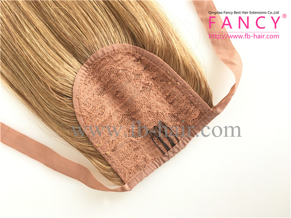 Ash Blonde #18 Pony Tail Hair