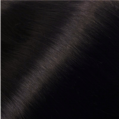 #1B Off Black Machine Weft Hair