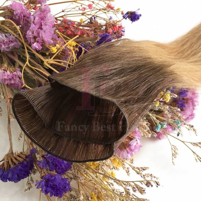 #T4-27 Ombre Hand Tied Weft