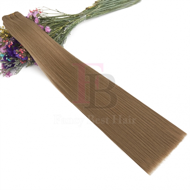 #18 Ash Blonde Machine Weft Hair