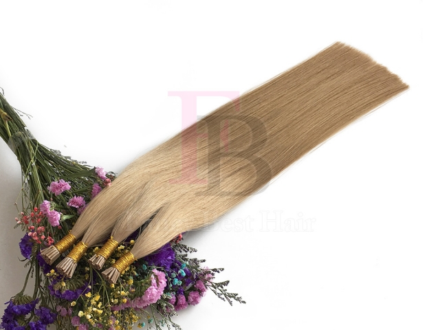 #18 Ash Blonde Stick tip Hair