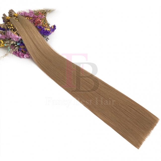 #18 Ash Blonde Flat Tip Hair