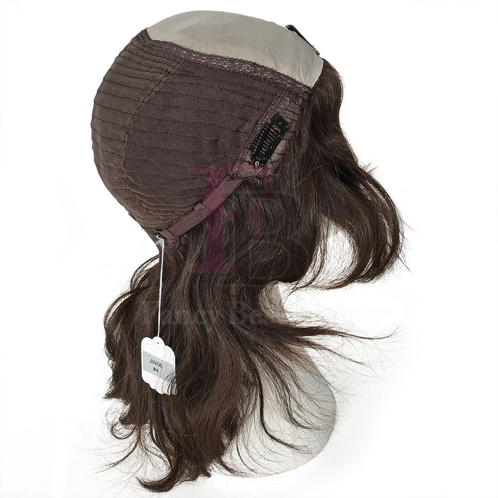 JW06 - #4 9" Natural Straight Hair Wig