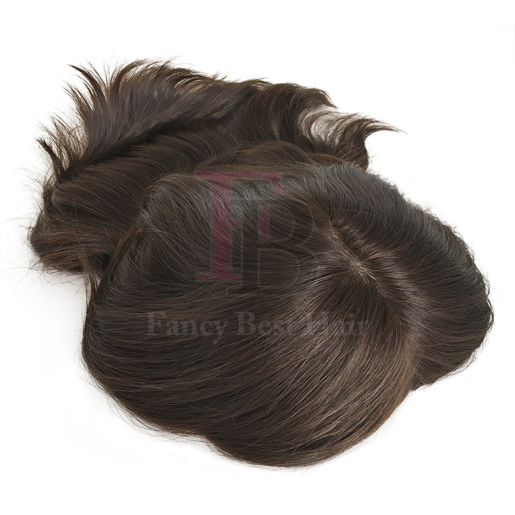 JW06 - #4 9" Natural Straight Hair Wig