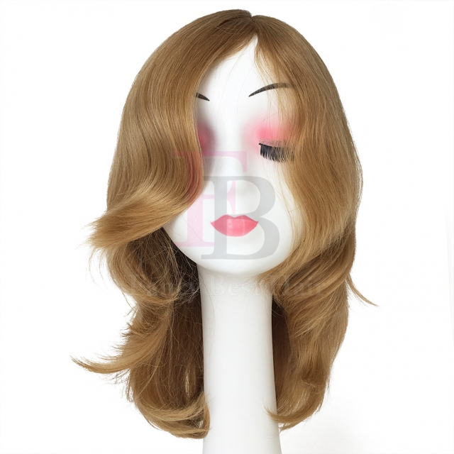 JW06 - #24  9" Natural Straight Hair Wig