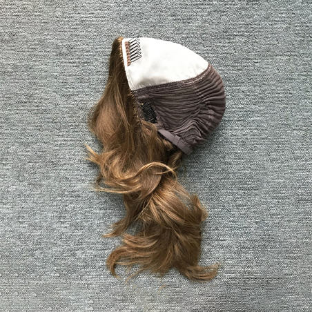 JW06 - #12/8  9" Natural Straight Hair Wig
