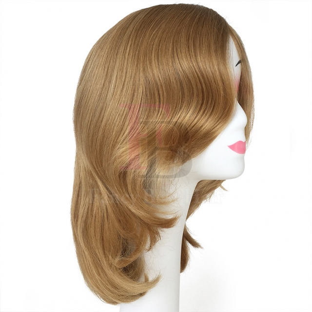 JW06 - #24  9" Natural Straight Hair Wig