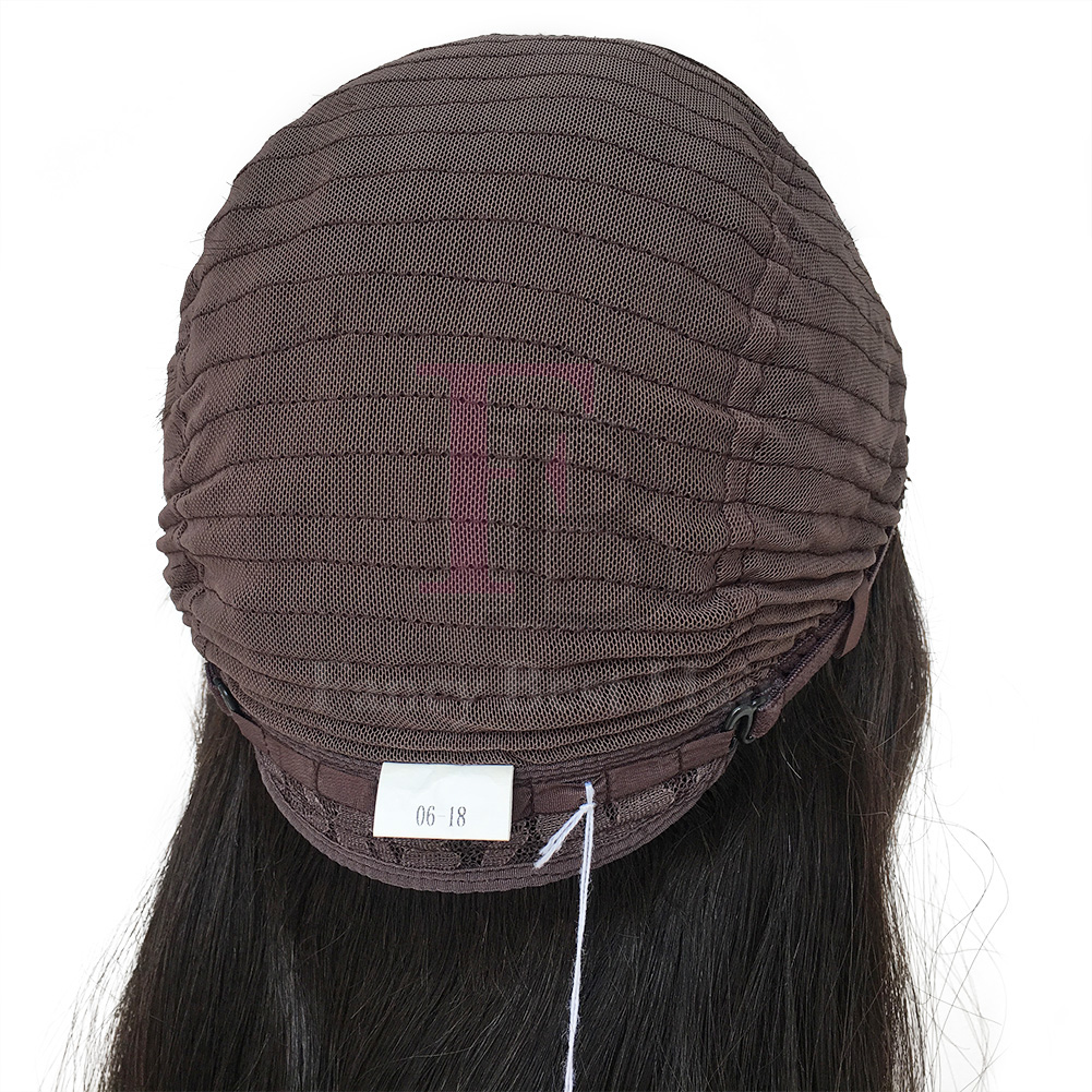 JW03 - #1b 14" Natural Straight Hair Wig