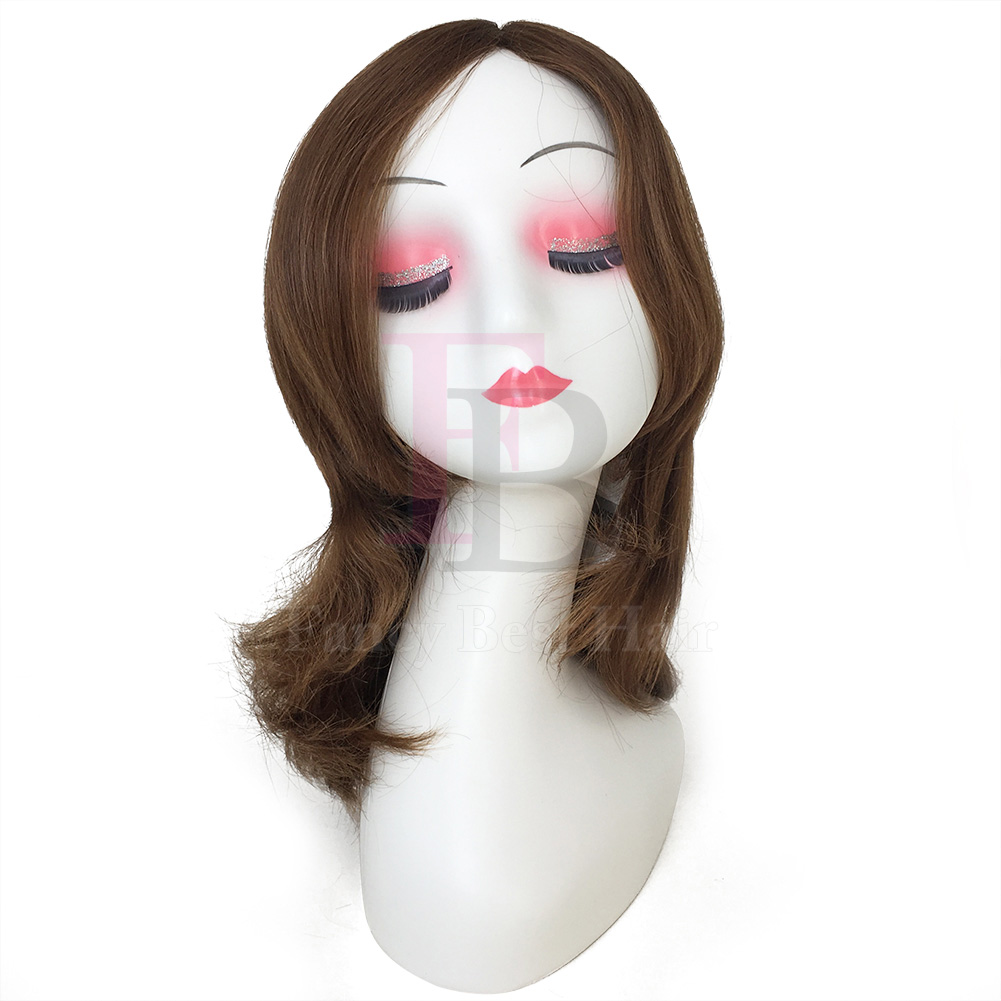 JW06 - #8/6 9" Natural Straight Hair Wig