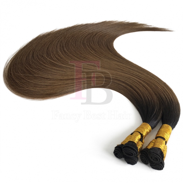 #T1B-6 Ombre Hand Tied Weft