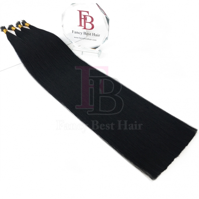 #1 Jet Black Nano Ring Hair