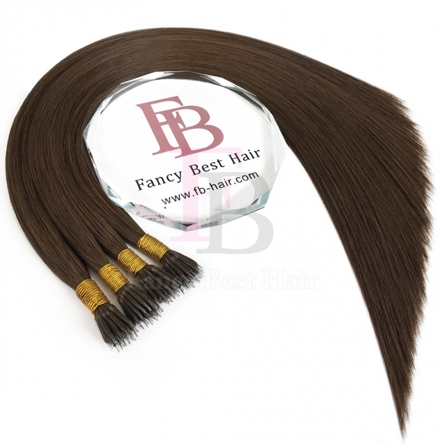 #4 Chocolate Brown Nano Ring Hair