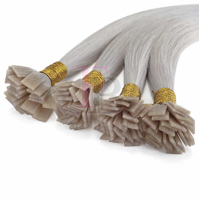#ice blonde Flat Tip Hair