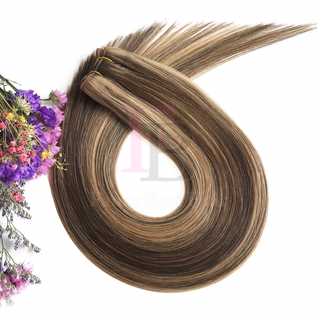 #P4/27 Piano Machine Weft Hair