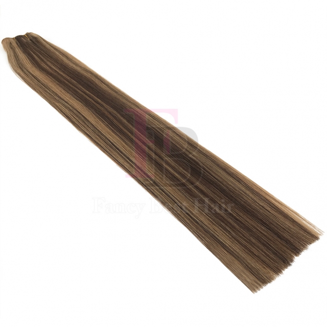 #P4/27 Piano Machine Weft Hair