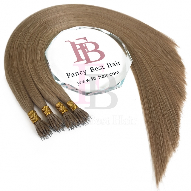 #18 Ash Blonde Nano Ring Hair