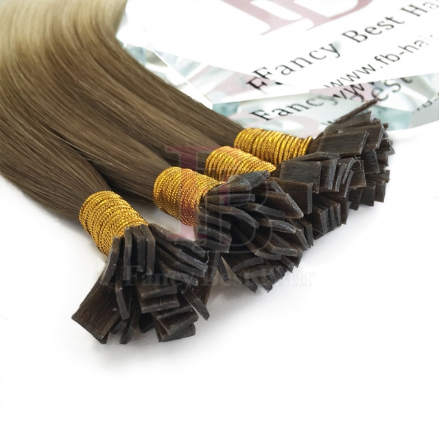 #T8-60 Ombre Flat Tip Hair