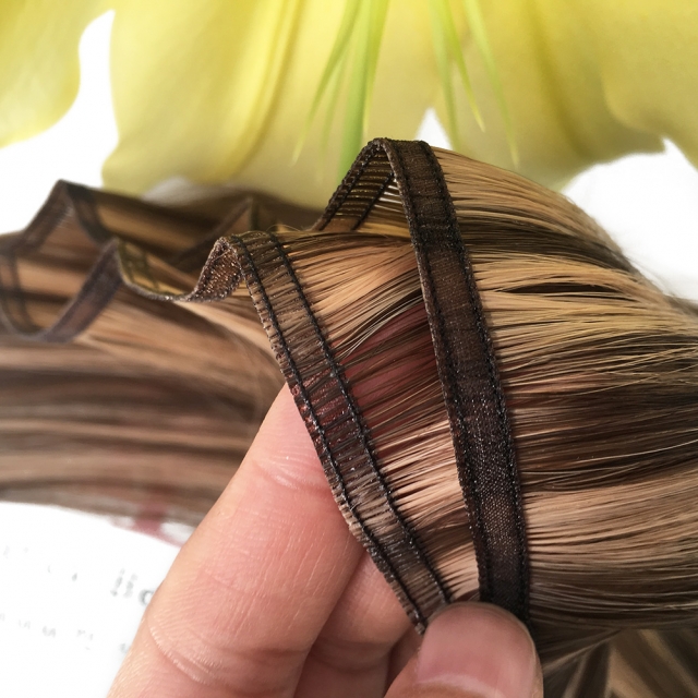 #P4/27 Piano Flat Weft Hair Extensions