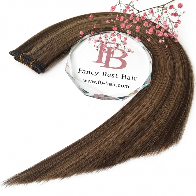 #P4/27 Piano Flat Weft Hair Extensions