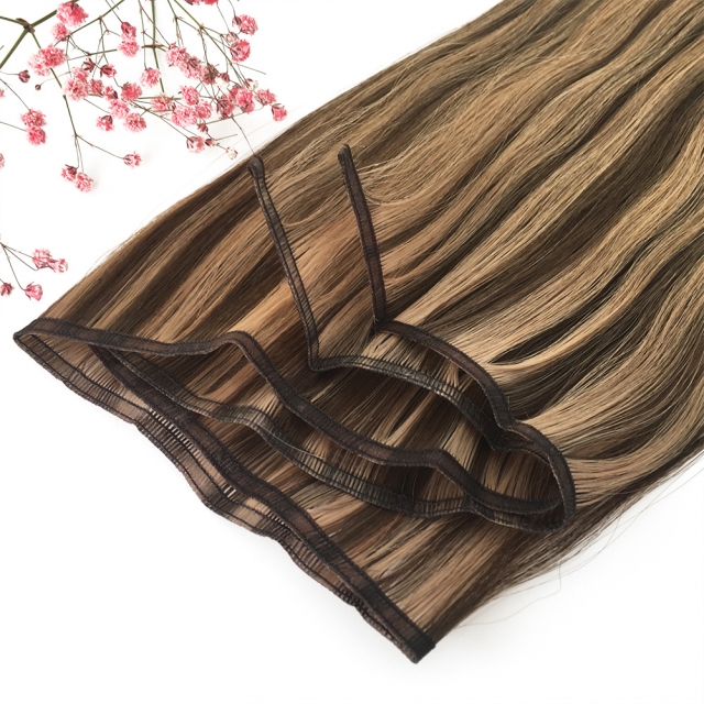 #P4/27 Piano Flat Weft Hair Extensions