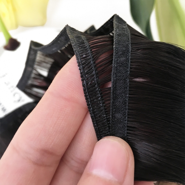 #T2-P4/27 Rooted Balayage Flat Weft Hair Extensions